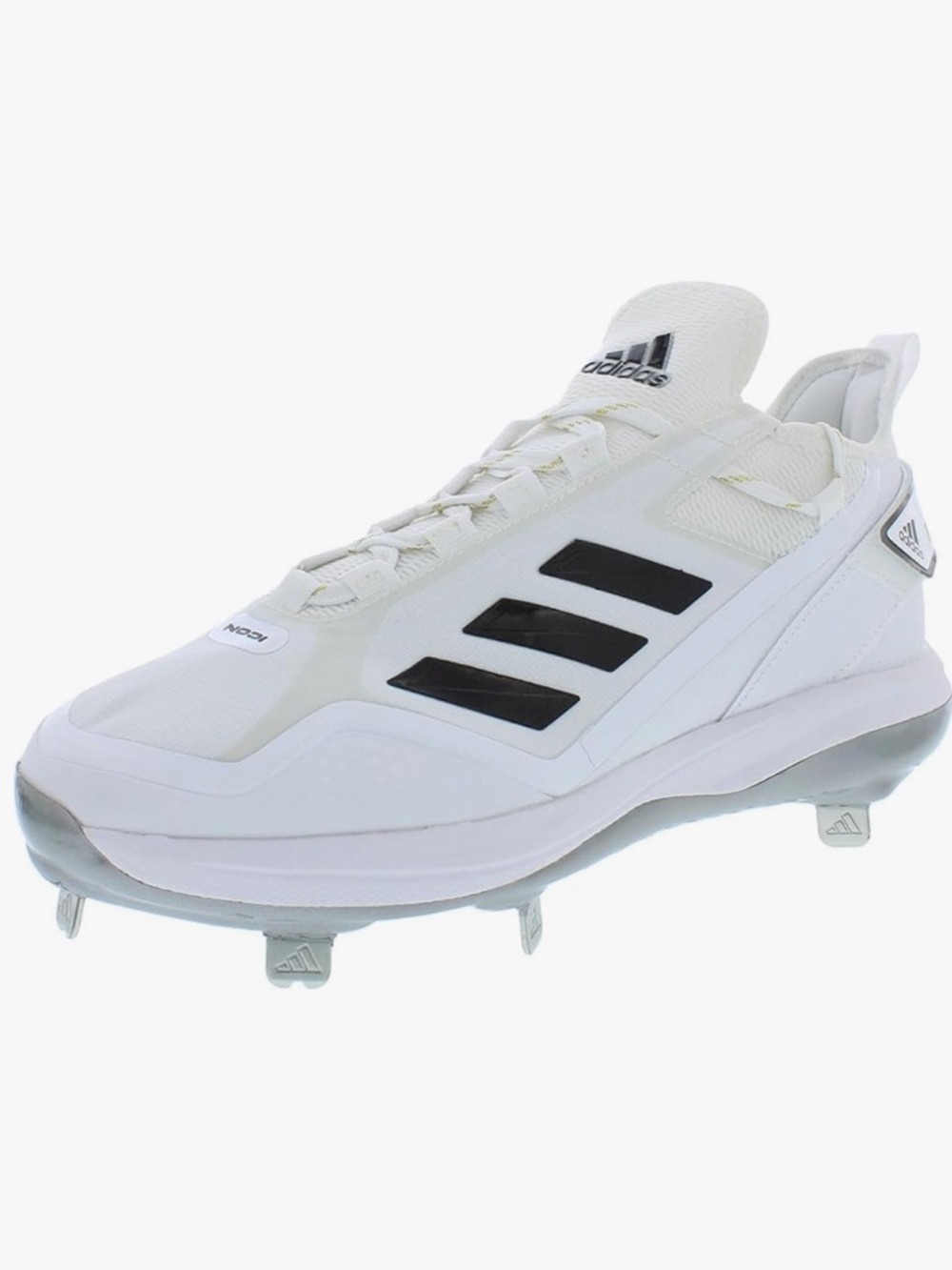 New adidas Men's Icon 7 Boost Baseball Cleats size 14 white black